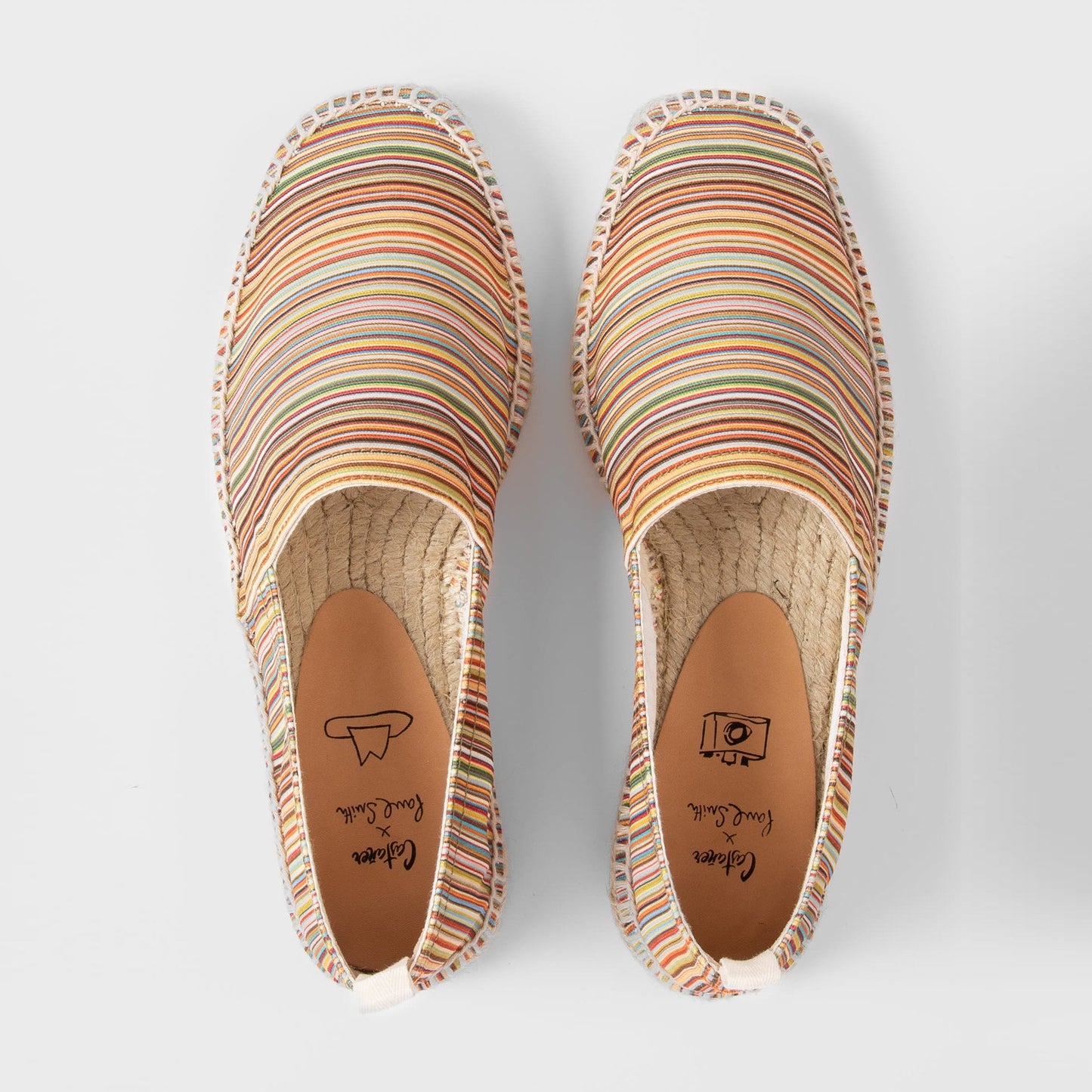 - Castañer X Paul Smith - Signature Stripe 'Pablo' Espadrilles