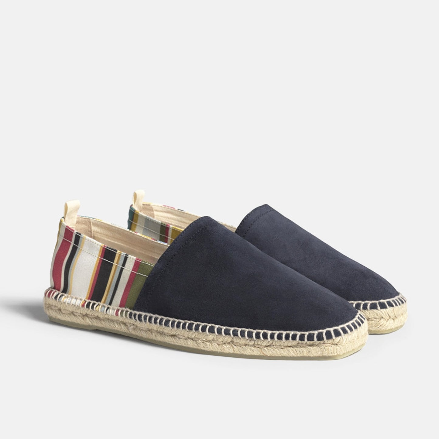 - Castañer X Paul Smith - Suede and Stripe 'Pablo' Espadrilles