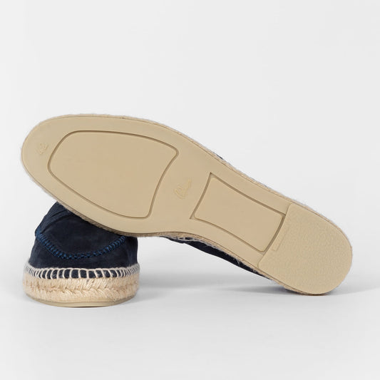 - Castañer X Paul Smith - Suede 'Paul' Espadrilles - Navy