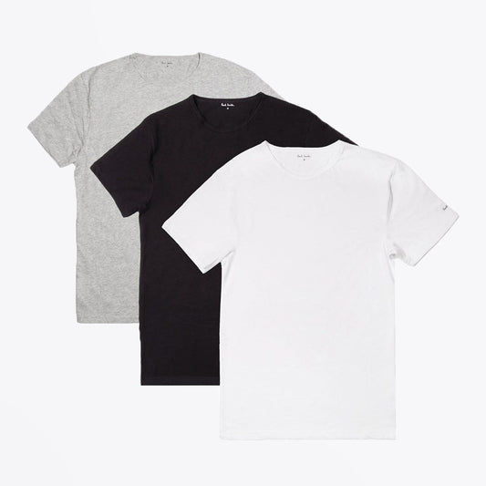 - Crew Neck 3 Pack T-Shirt - Multi