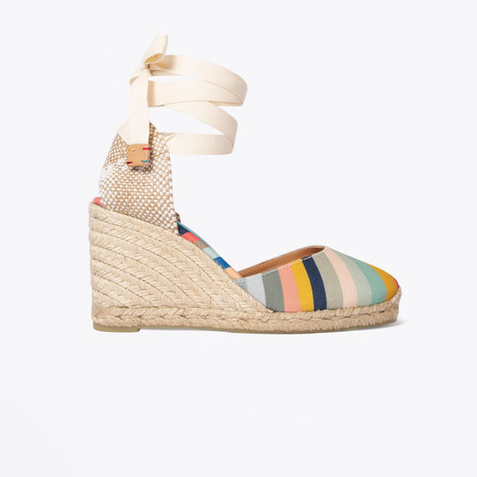 - Castañer X Paul Smith - 'Swirl' Espadrille 'Carina' Wedges