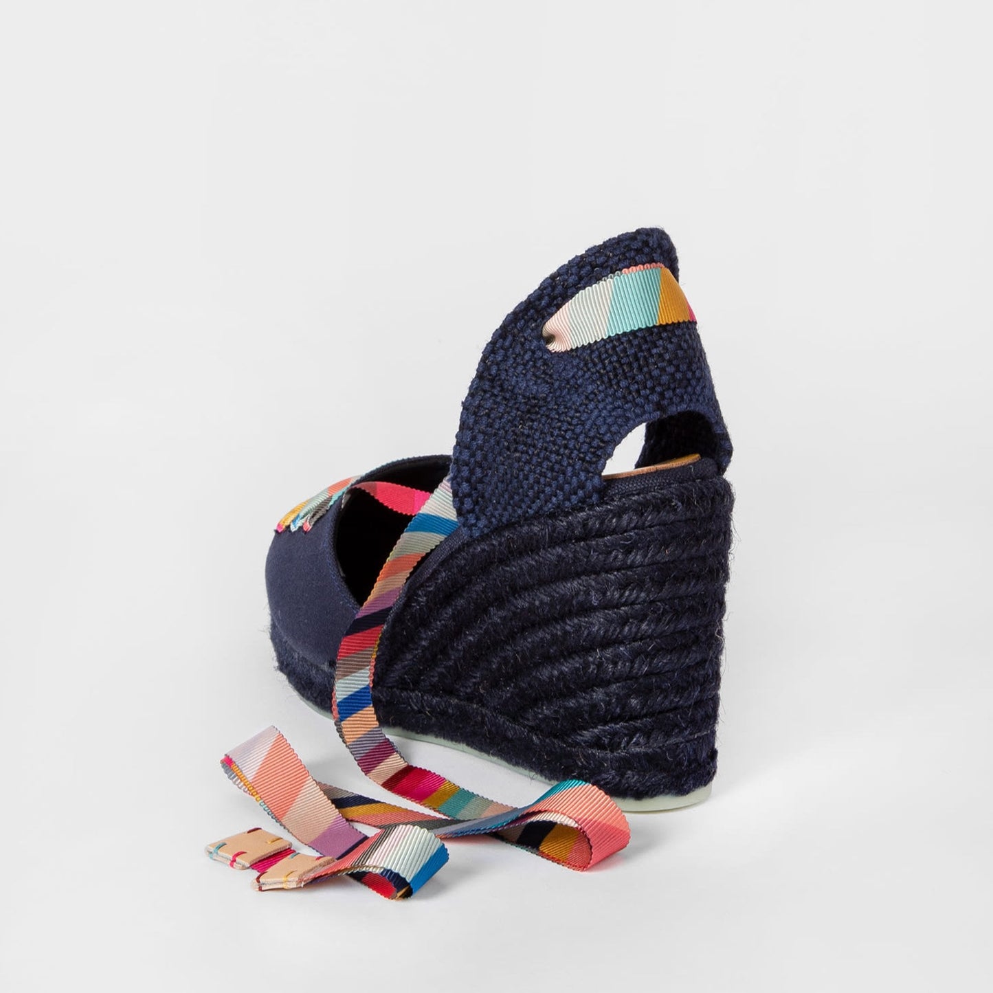- Castañer X Paul Smith - 'Swirl' Espadrille 'Coralia' Wedges