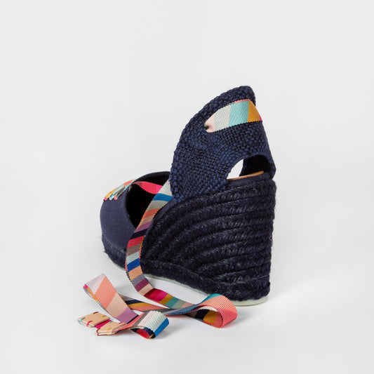 - Castañer X Paul Smith - 'Swirl' Espadrille 'Coralia' Wedges