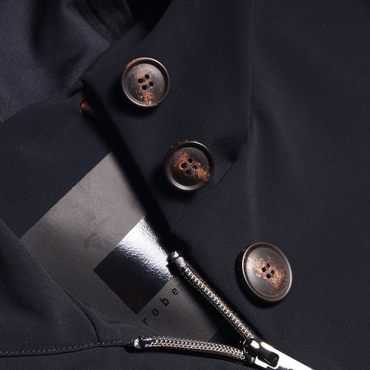 - Summer Parka Lady Coat - Navy