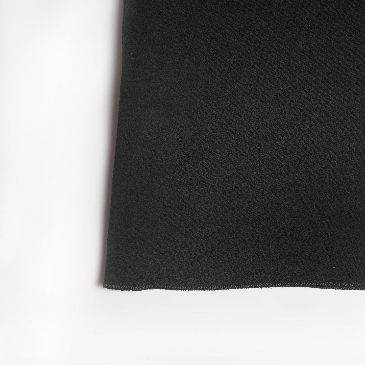 - Wide-Leg Cropped Trousers - Black