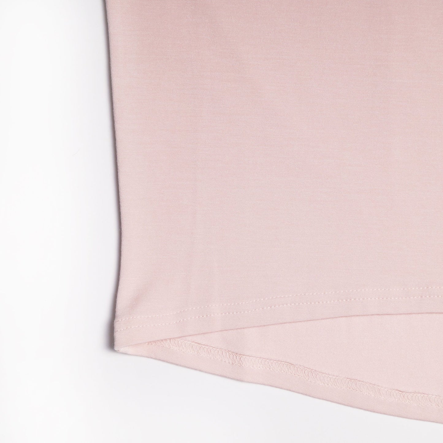 - Stretch V-Neck Top - Powder Pink