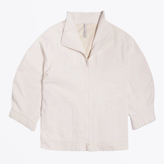 - Zip Front Jacket - Off-White