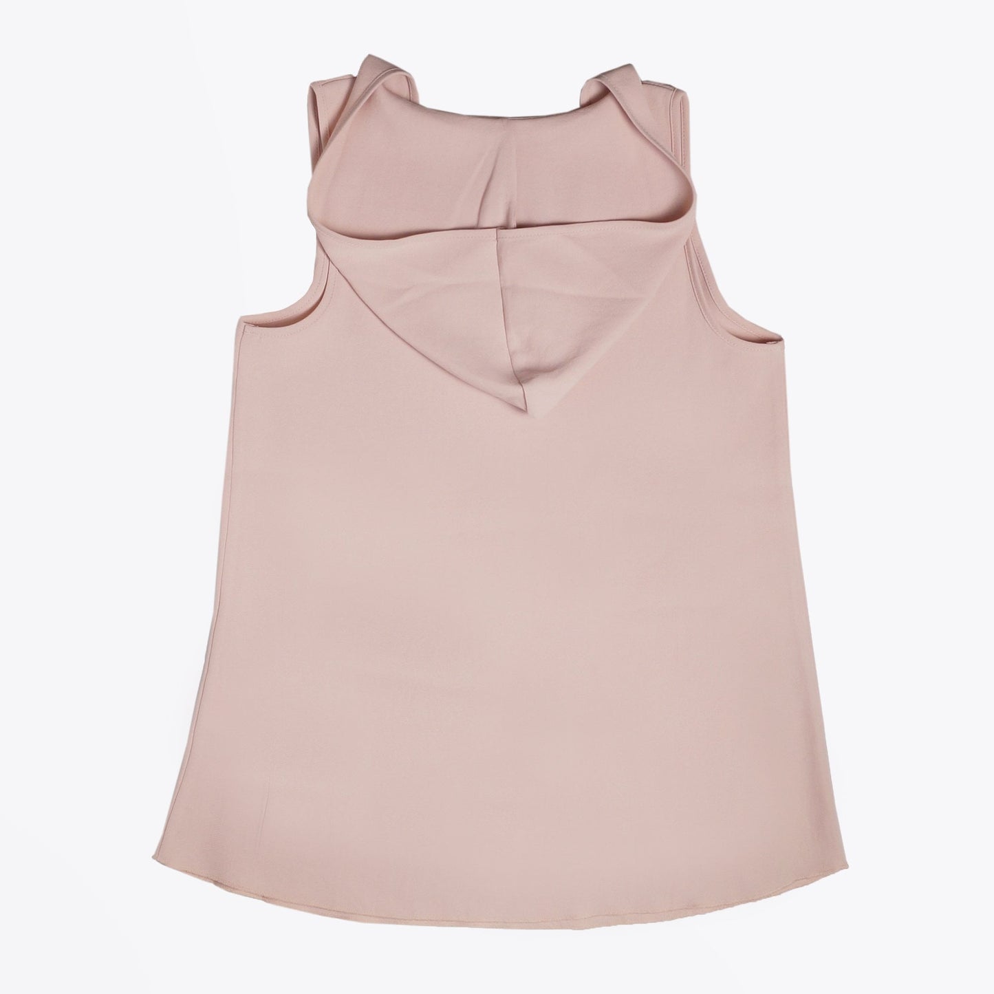 - Tank Top With Hood - Pink/Nude