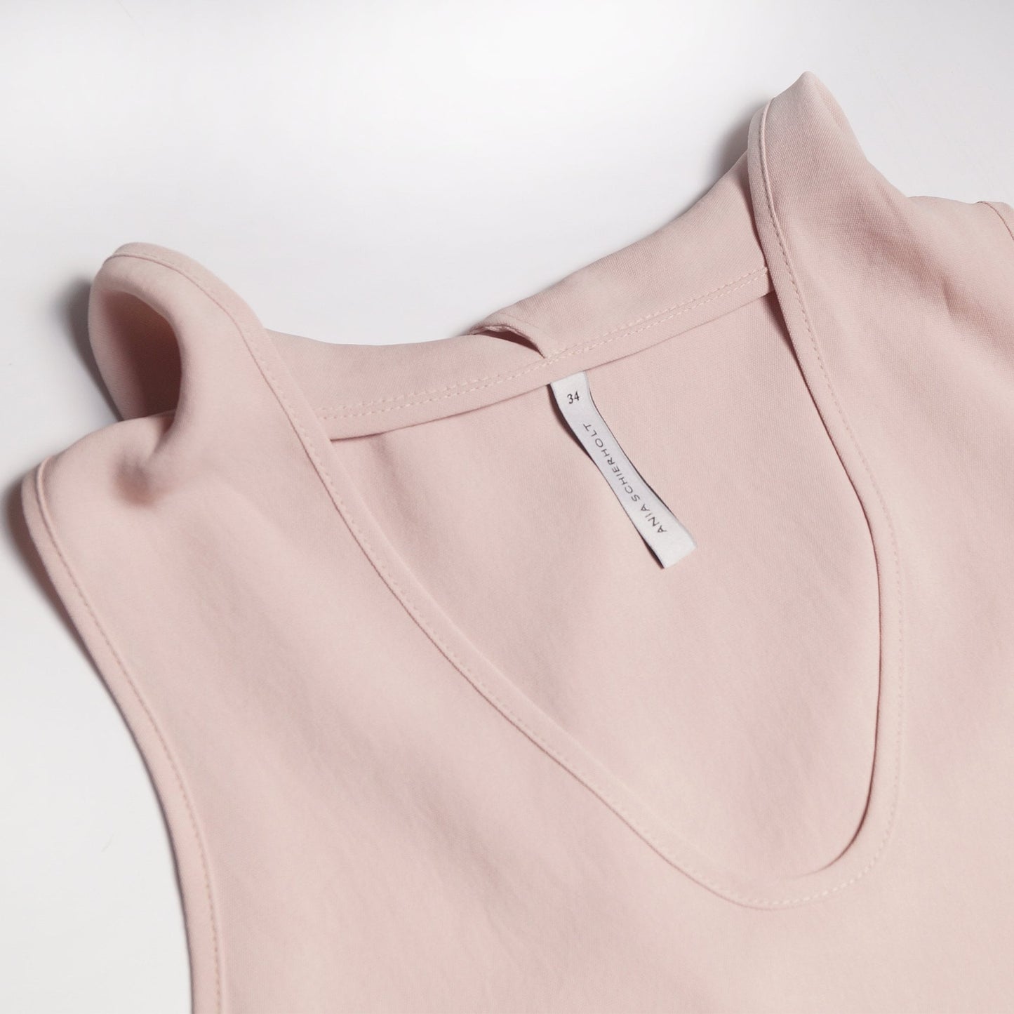 - Tank Top With Hood - Pink/Nude