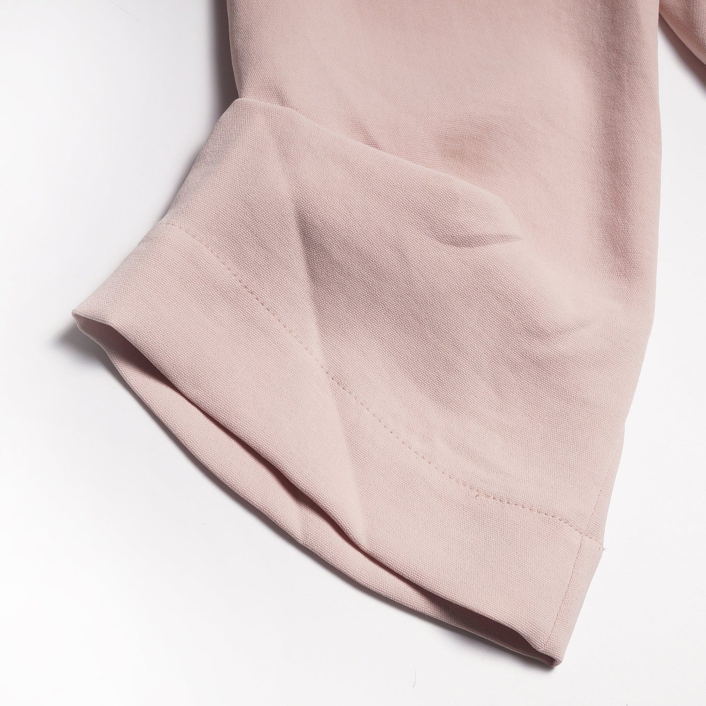 - Scoop Neck Low Back Dress - Nude/Pink