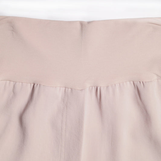 - Wide-Leg Trousers - Nude/Pink