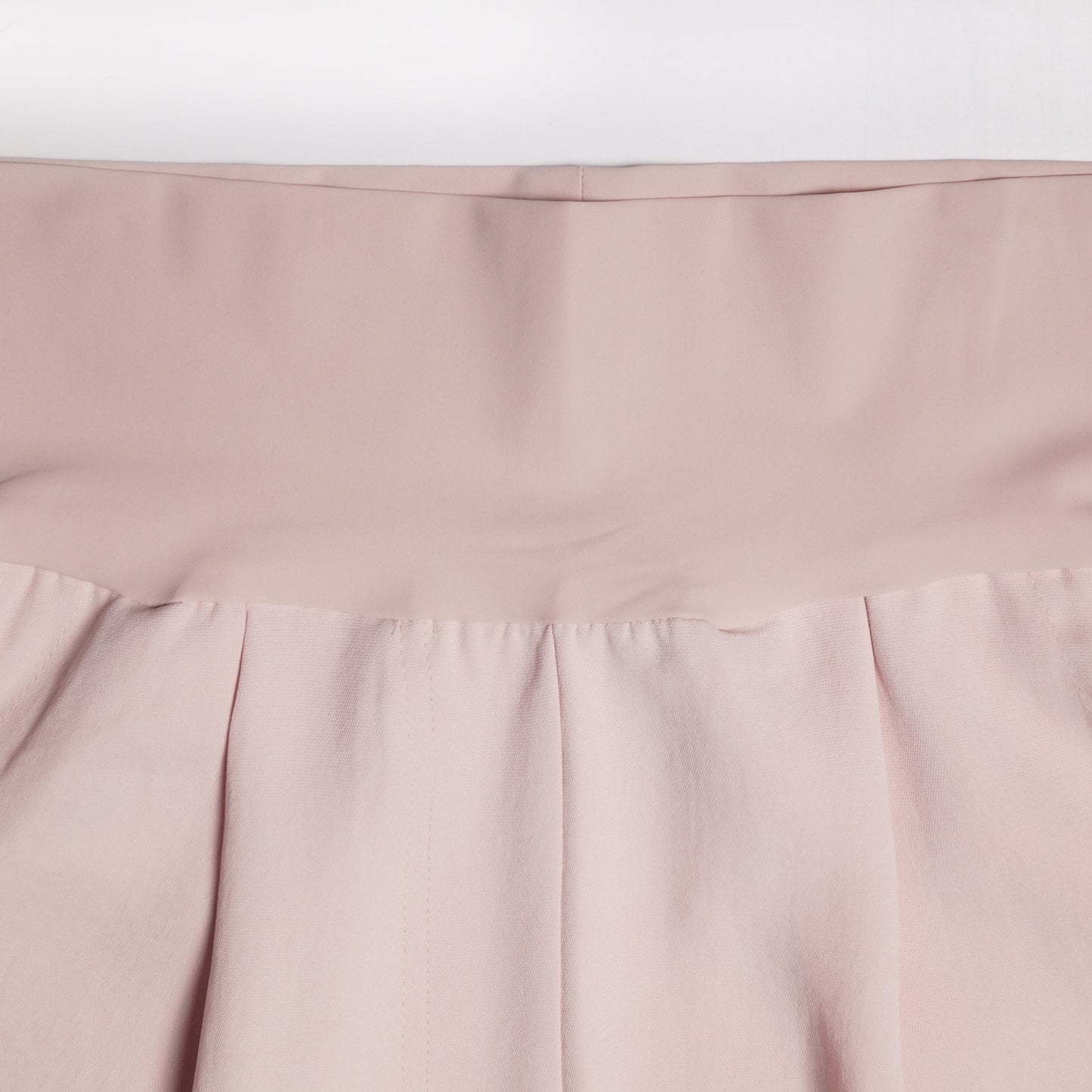 - Wide-Leg Crop Trousers - Pink