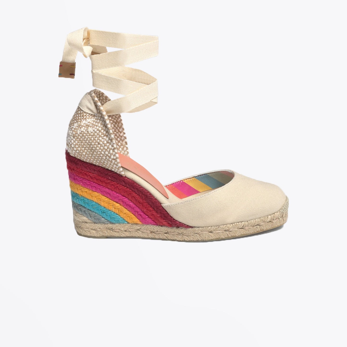 - Castañer X Paul Smith - 'Stripe' Espadrille 'Carina' Wedges