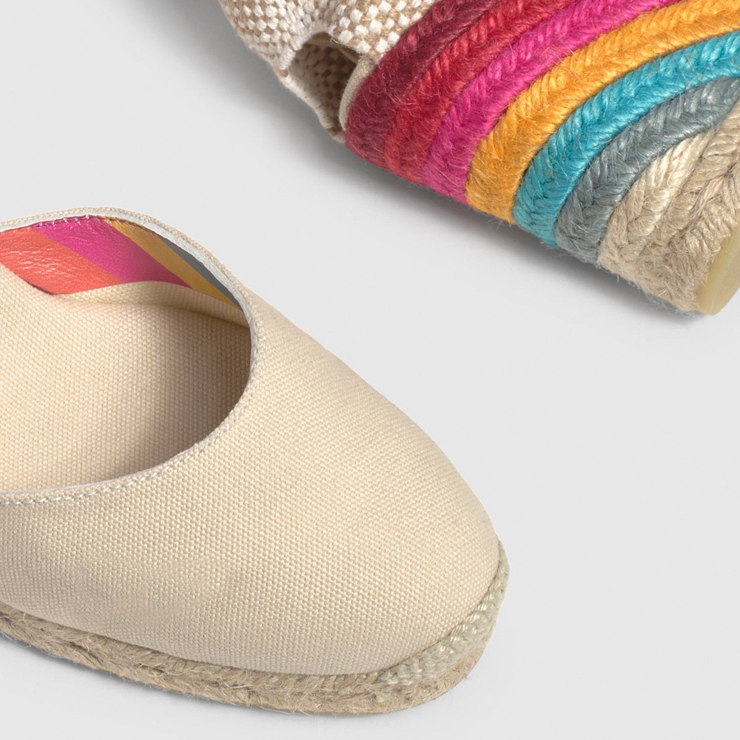- Castañer X Paul Smith - 'Stripe' Espadrille 'Carina' Wedges