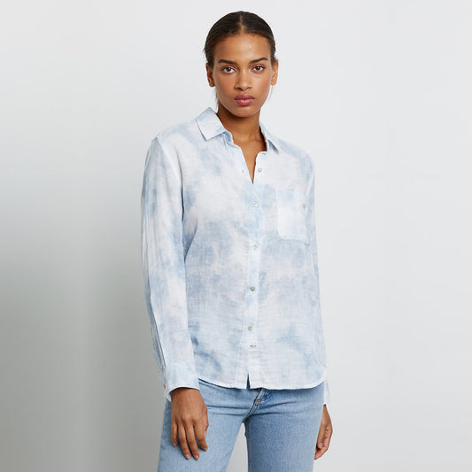 - Ellis - Tie-Dye Shirt - Blue