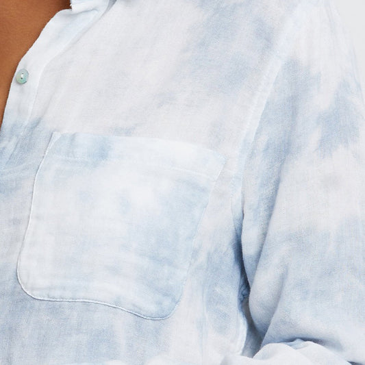 - Ellis - Tie-Dye Shirt - Blue