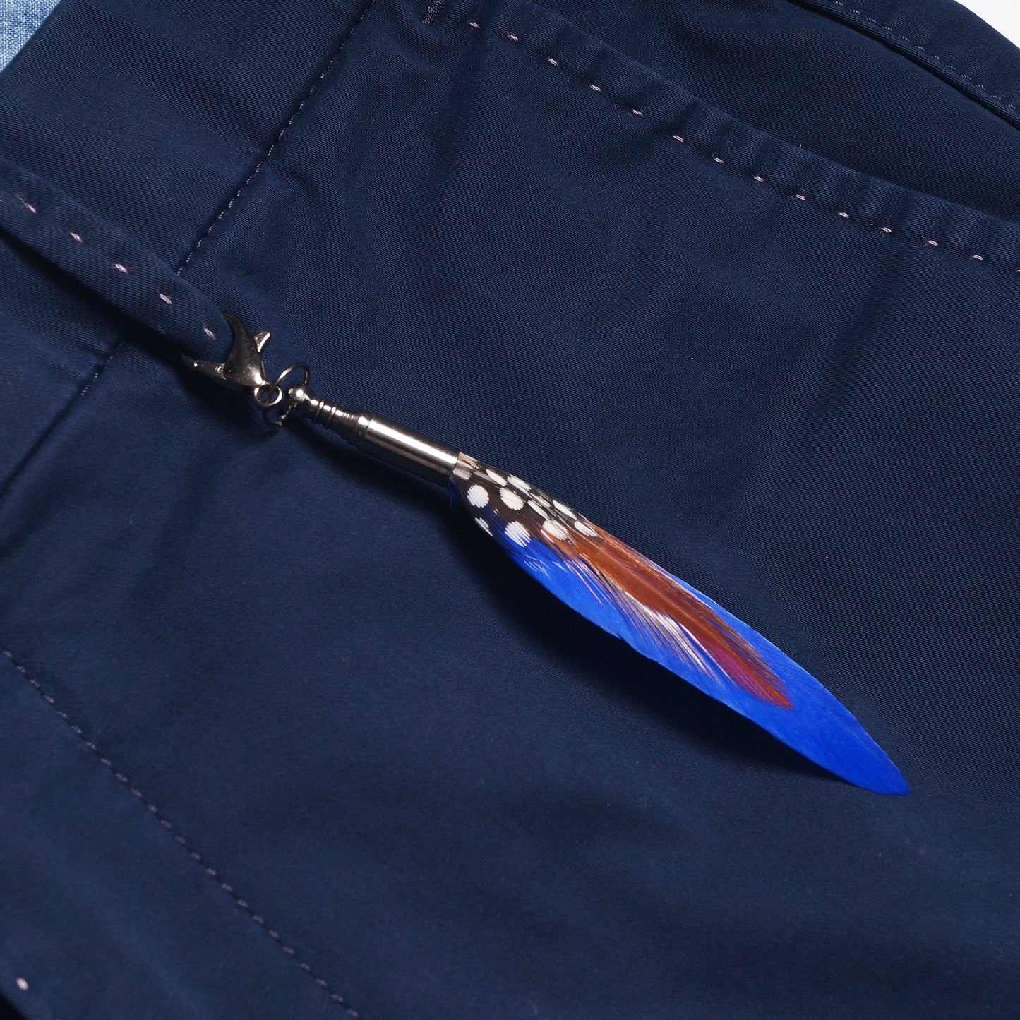 Lupus - Slim Stretch Chinos - Navy