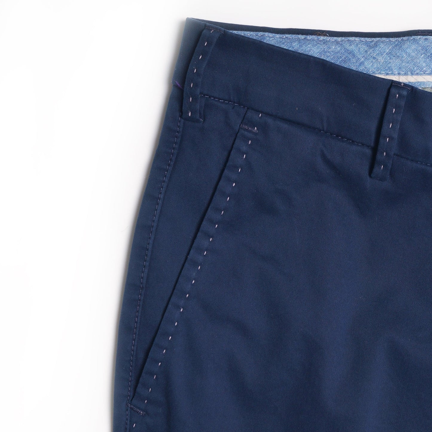 Lupus - Slim Stretch Chinos - Navy