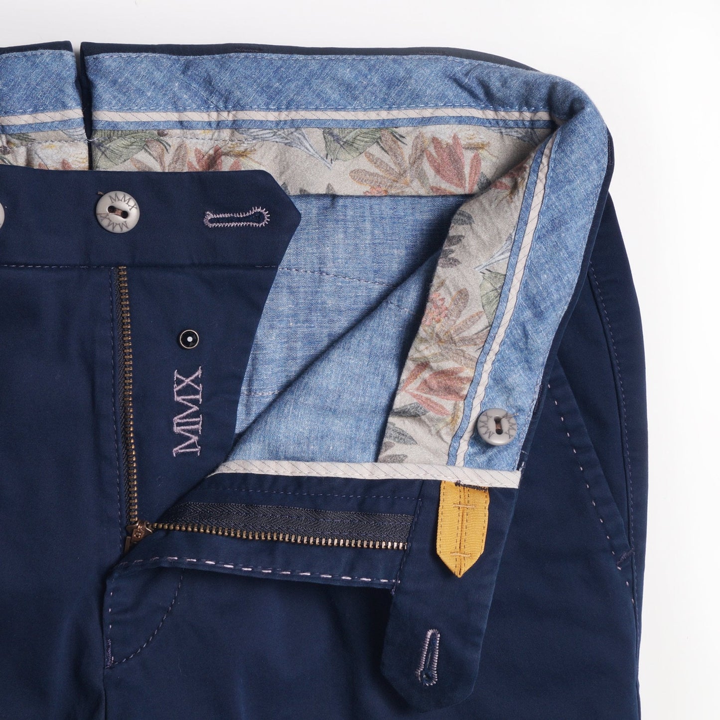 Lupus - Slim Stretch Chinos - Navy