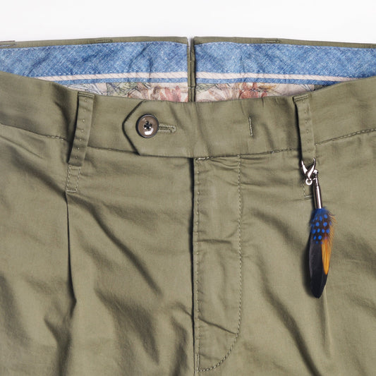 Leo - Super Slim Chinos - Green