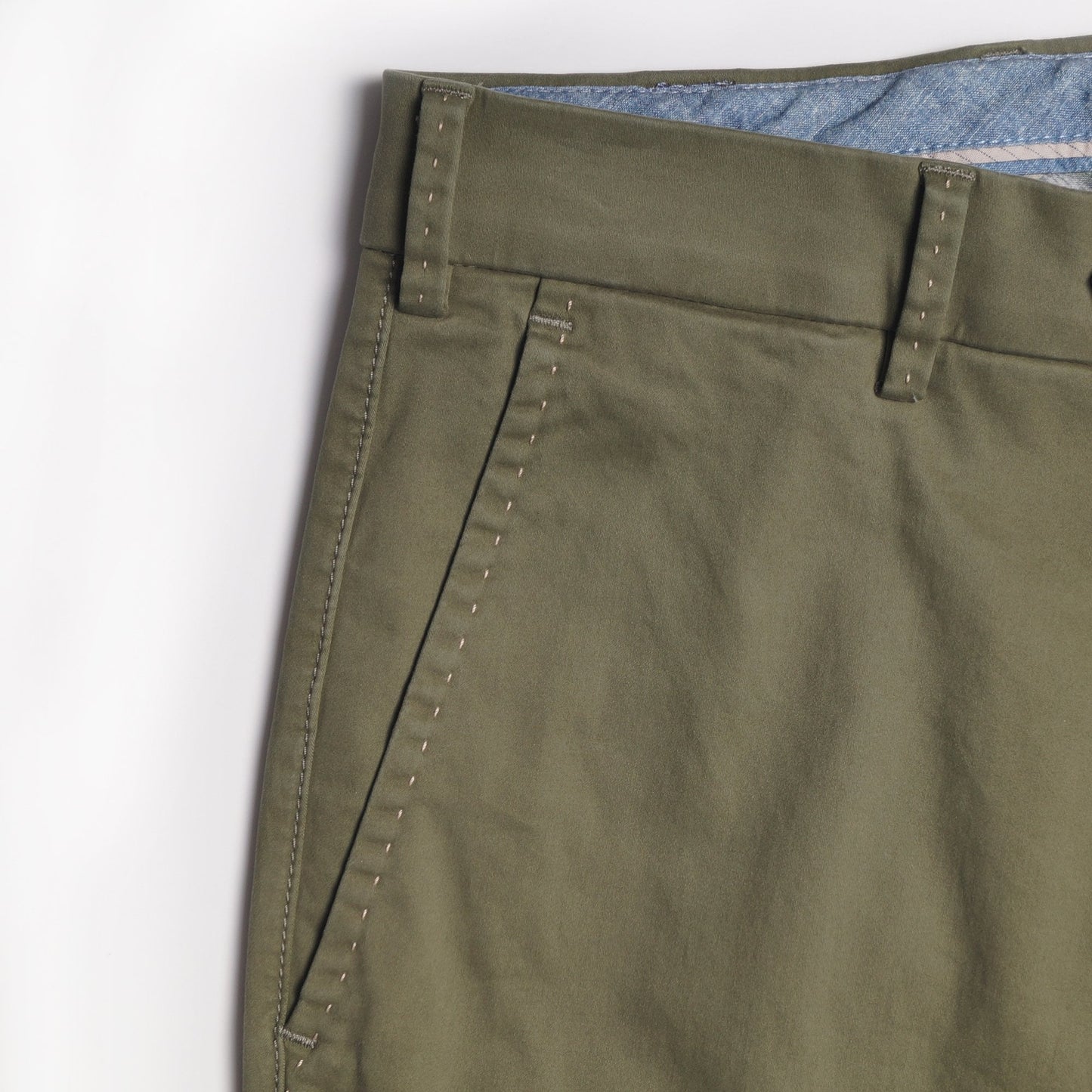 Lupus - Slim Stretch Chinos - Green