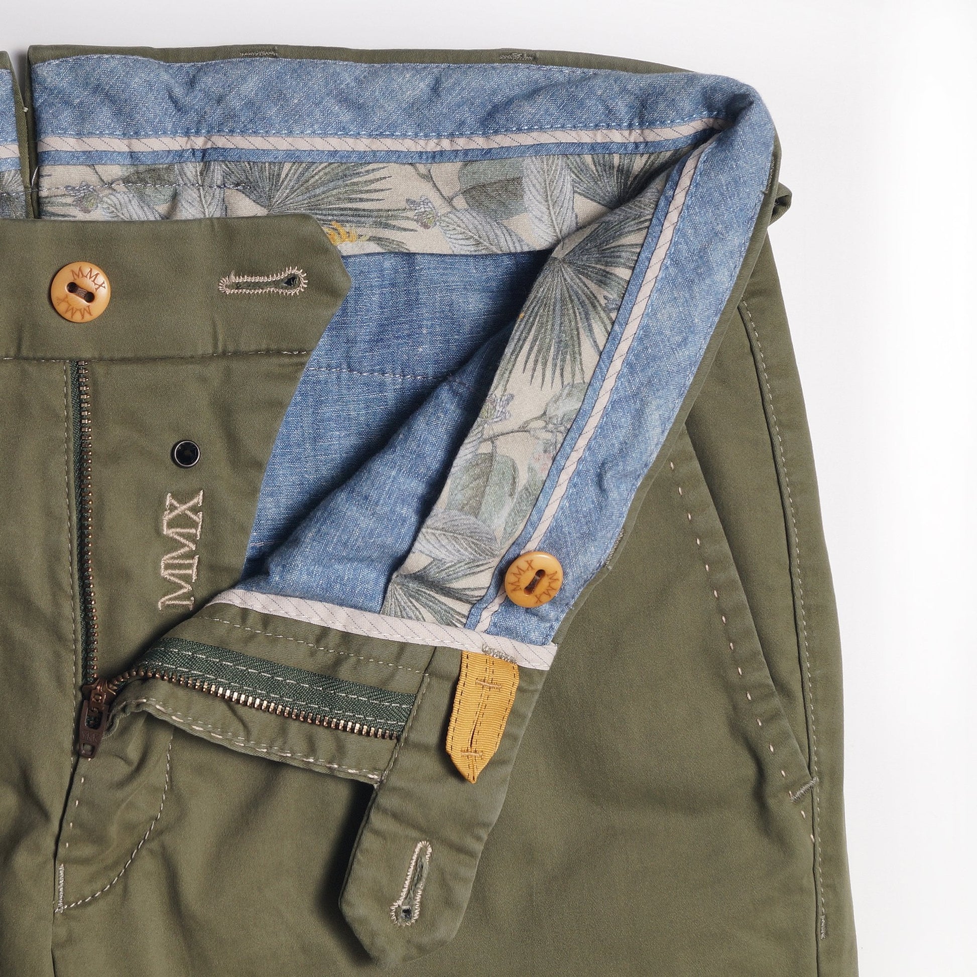 MMX Lupus - Slim Stretch Chinos - Green