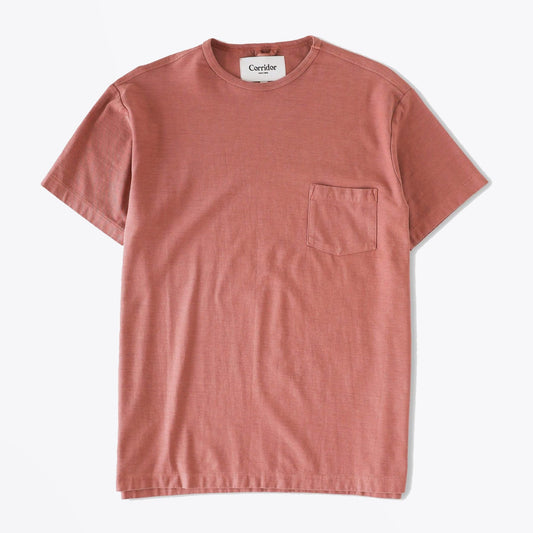 - Washed Summer T-Shirt - Dusty Rose