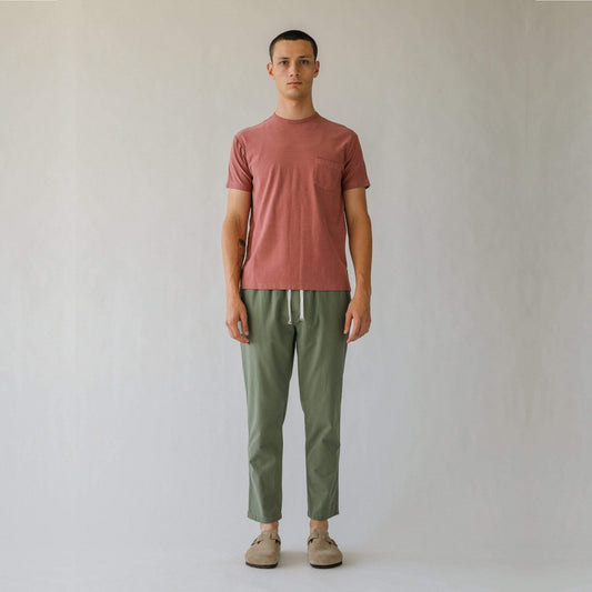 - Washed Summer T-Shirt - Dusty Rose