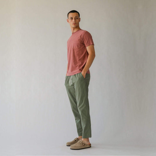 - Washed Summer T-Shirt - Dusty Rose