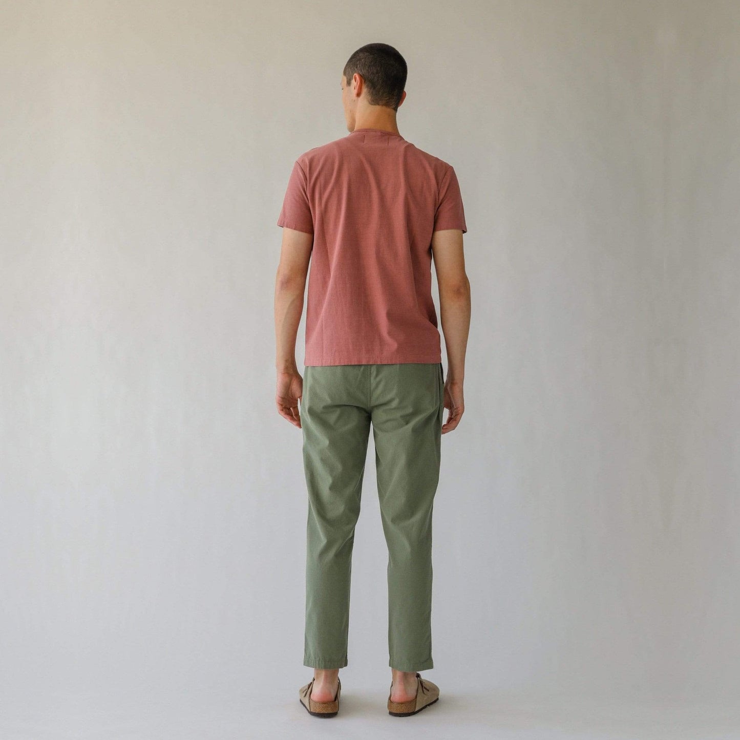 - Washed Summer T-Shirt - Dusty Rose