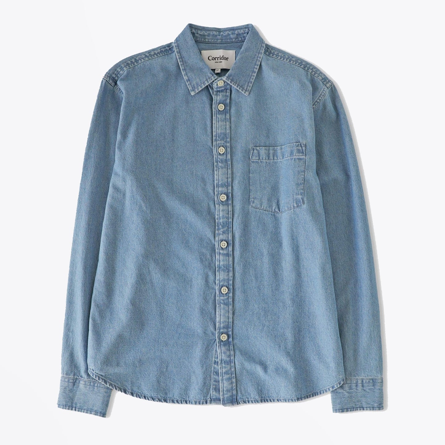 - Denim Shirt - Blue
