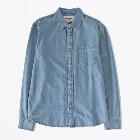 - Denim Shirt - Blue