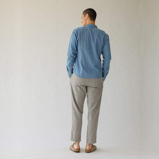 - Denim Shirt - Blue