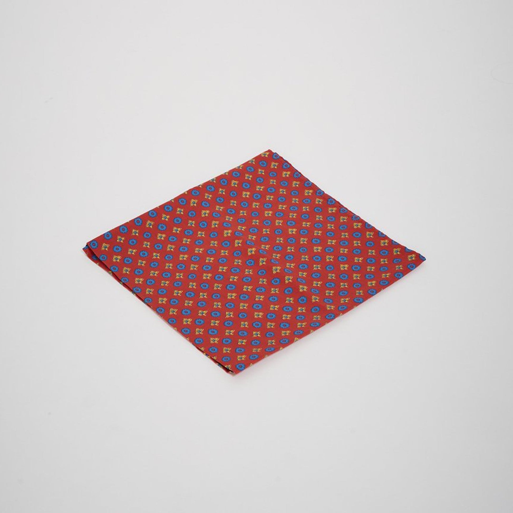 Corridor Medallion Print Scarf - Red