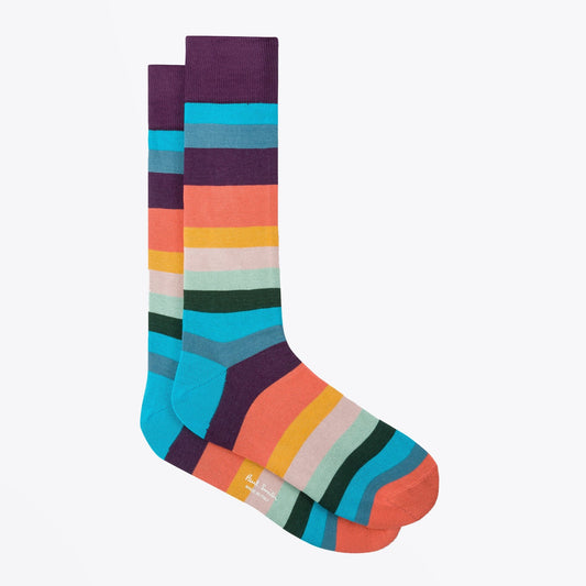 - 'Artist Stripe' Socks - Multi