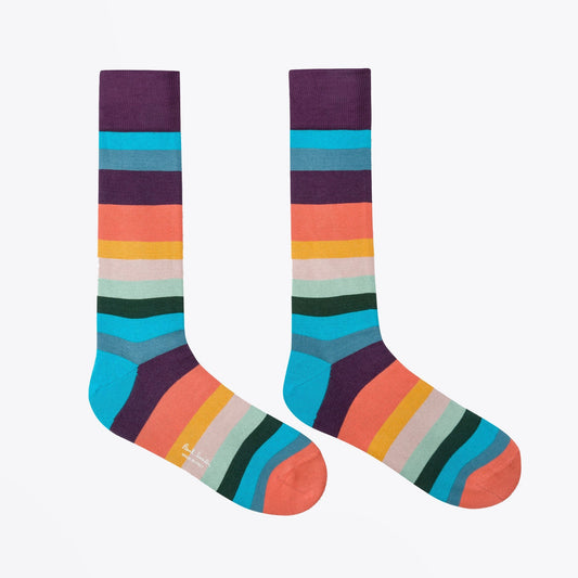 - 'Artist Stripe' Socks - Multi