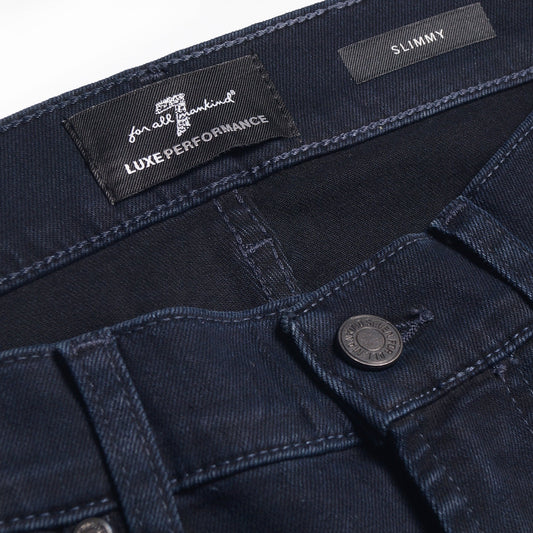 - Slimmy Luxe Performance Eco Jeans - Blue/Black