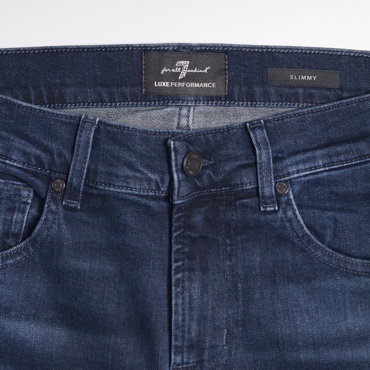 - Slimmy Luxe Performance Eco Jeans - Dark Blue