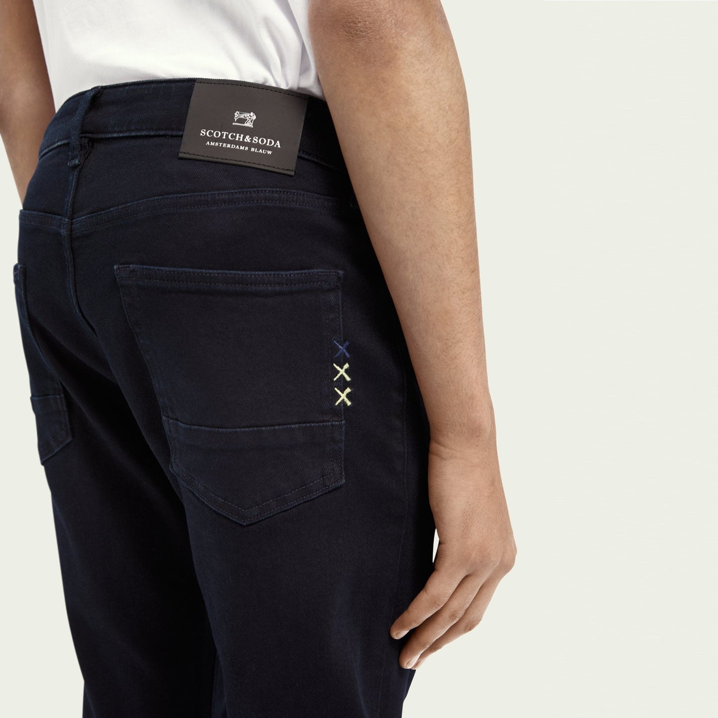 - Ralston - Regular Slim Fit Jeans - Blue/Black