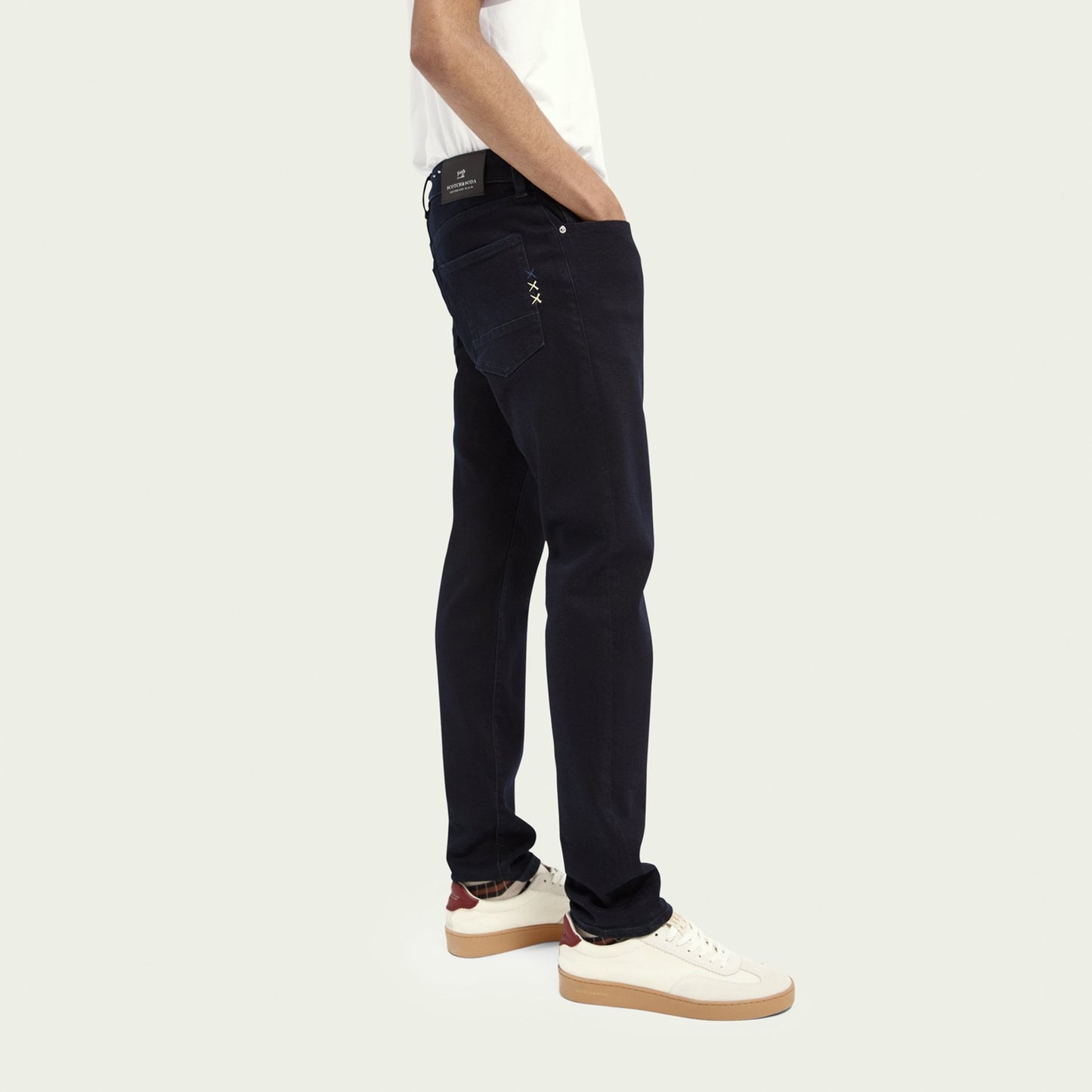 - Ralston - Regular Slim Fit Jeans - Blue/Black