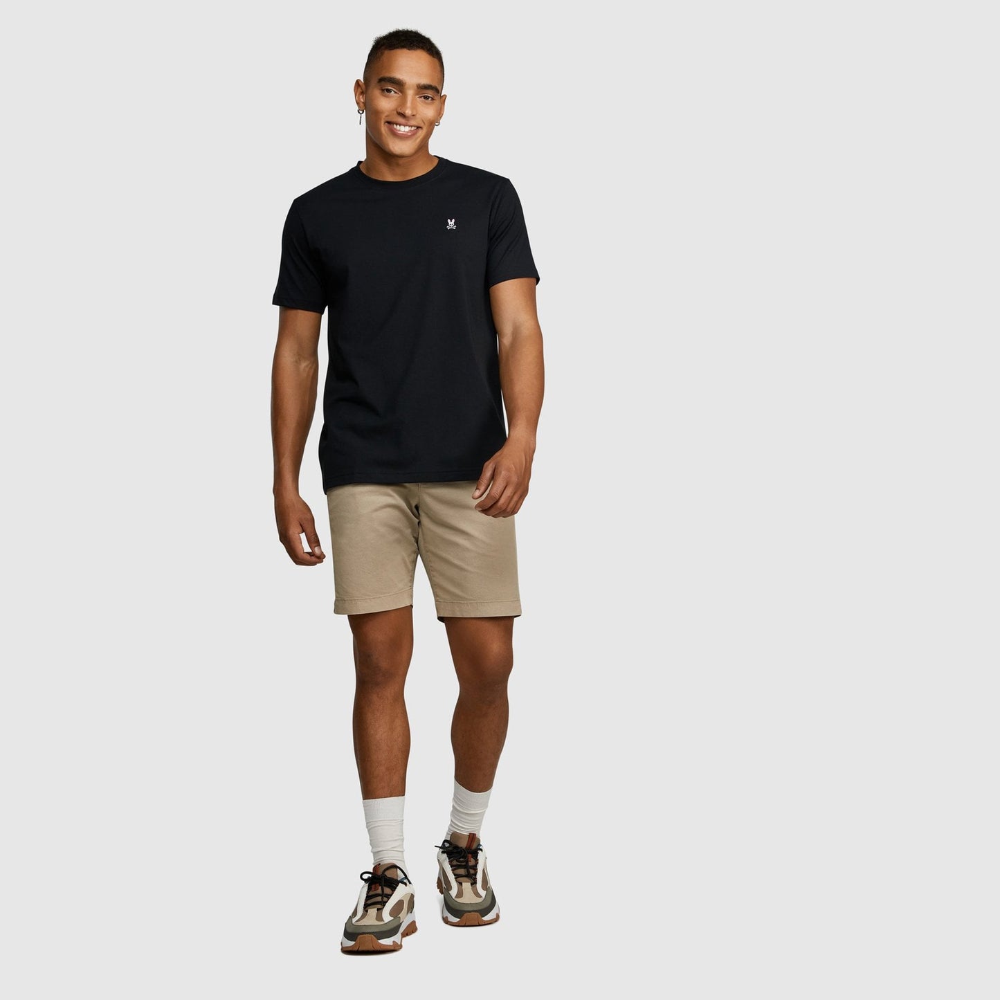 - Classic Crew-Neck T-Shirt - Black