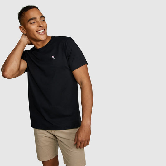 - Classic Crew-Neck T-Shirt - Black