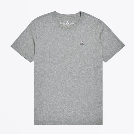 - Classic Crew-Neck T-Shirt - Heather Grey