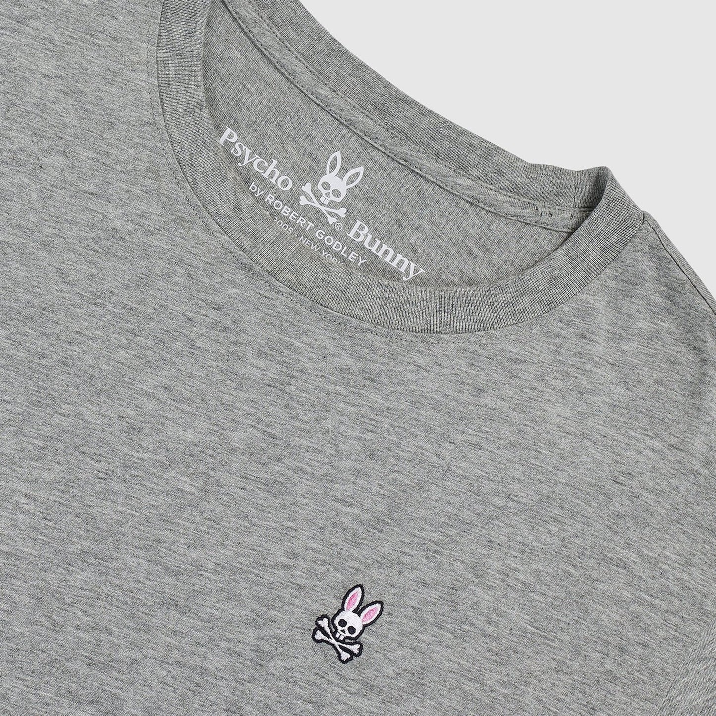 - Classic Crew-Neck T-Shirt - Heather Grey