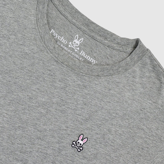 - Classic Crew-Neck T-Shirt - Heather Grey