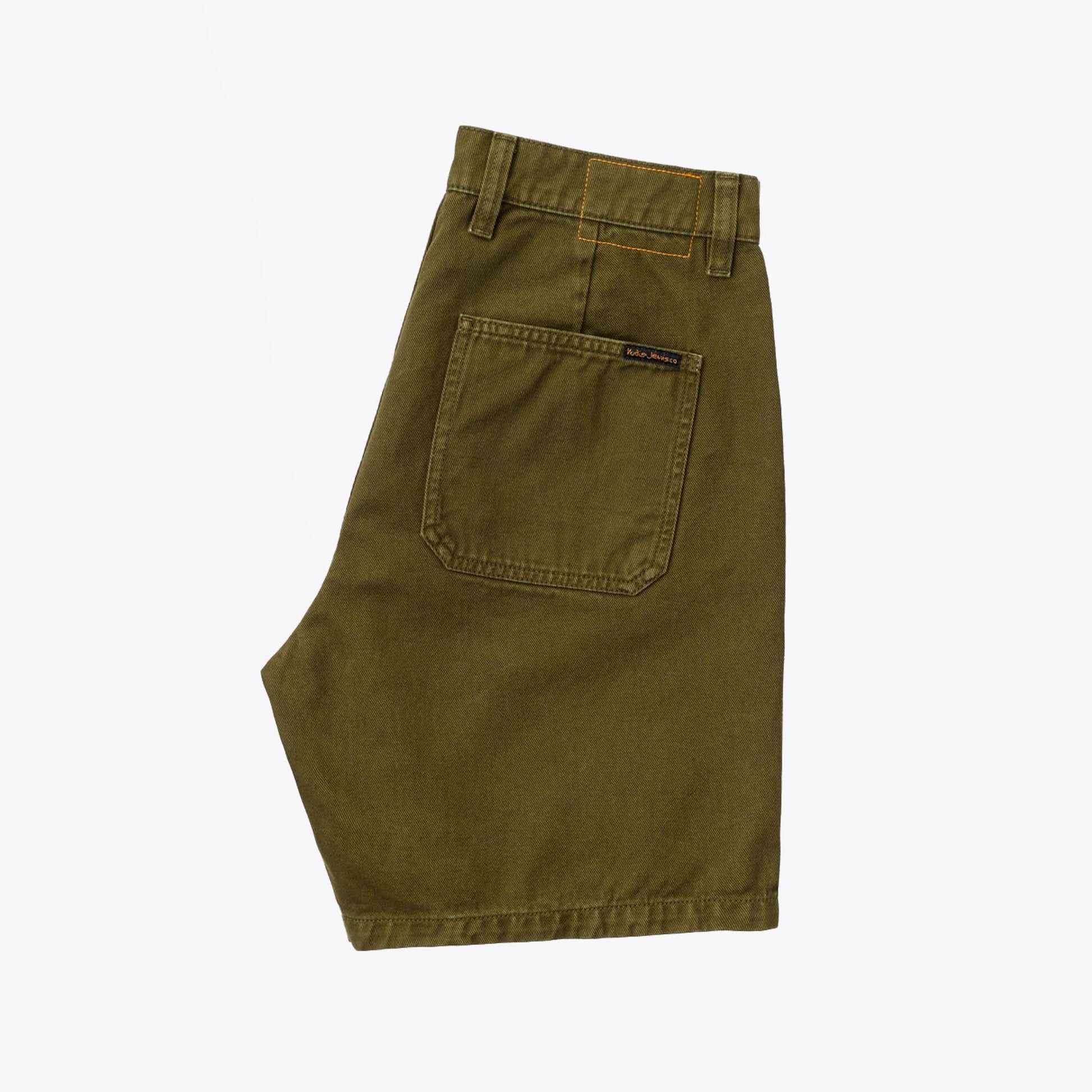 Nudie Luke - Worker Rigid Twill Shorts - Green