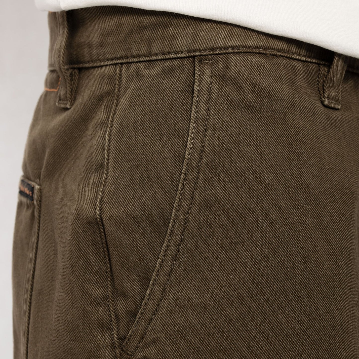 Luke - Worker Rigid Twill Shorts - Green