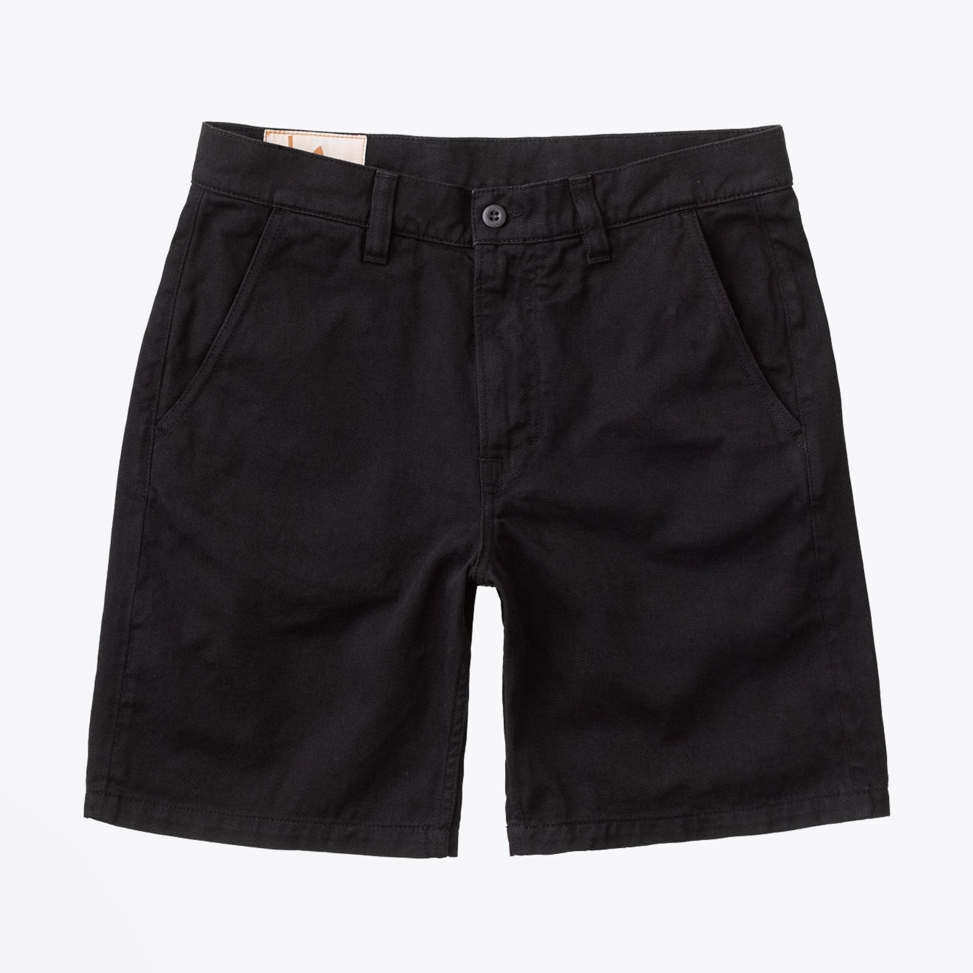 Nudie Luke - Worker Rigid Twill Shorts - Black