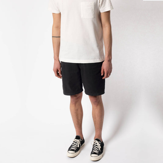 Luke - Worker Rigid Twill Shorts - Black