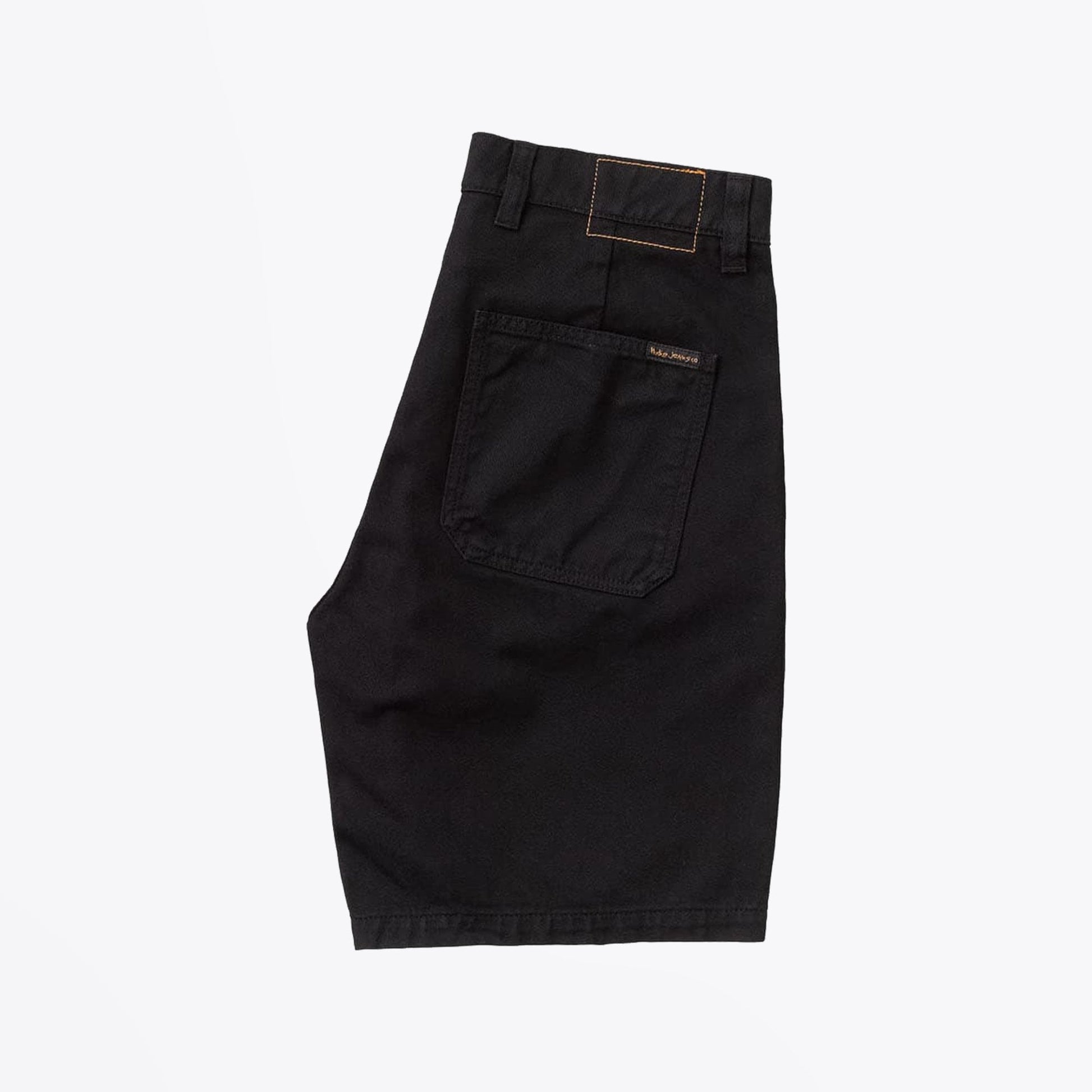 Nudie Luke - Worker Rigid Twill Shorts - Black